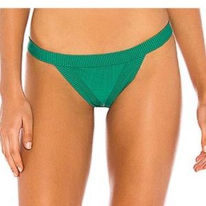 Cole ribbed bikini bottoms